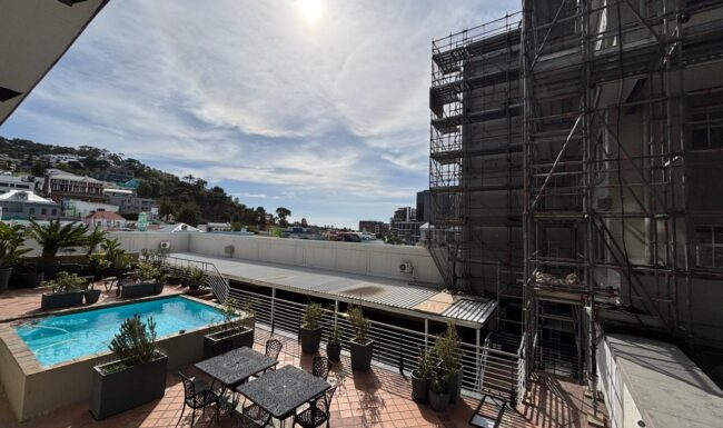 Qabani National The Studios exterior remedial repair project.